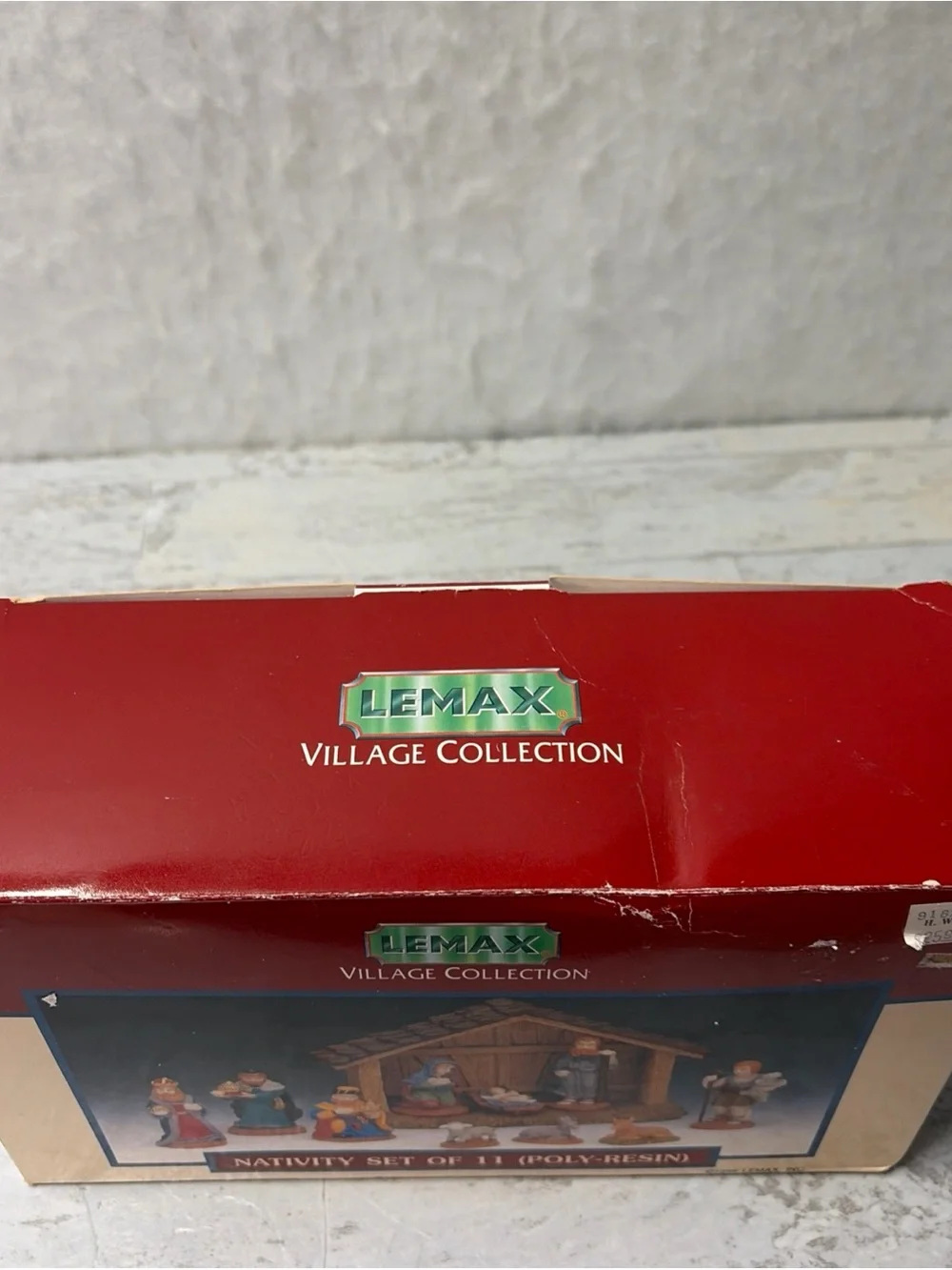 Vintage 1996 Lemax Nativity Set 11 Piece Village Collection Christmas Holiday